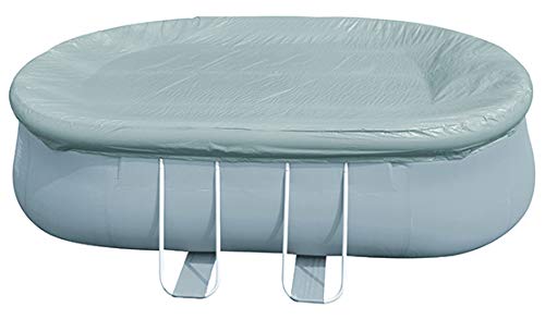 Jilong PC 540x304 OSF 588x348 Pool Cover for Oval Pool, Grey