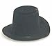 Darice 12767 Felt Black Top Hat, 2 X 1.25 X 1-inches, Black
