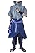 DAZCOS US Size Anime Uchiha Sasuke Cosplay Costume with Wristbands Rope (Medium)