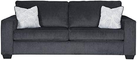 Amazon Com Signature Design By Ashley Altari Modern Queen Sofa Sleeper Slate Gray Furniture Decor