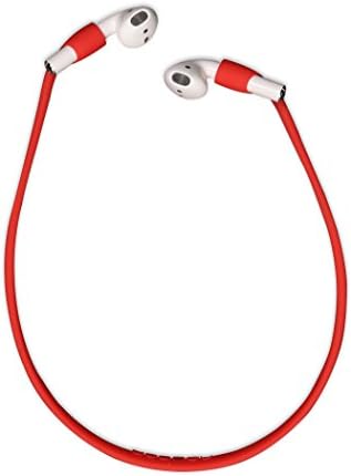 AirPods Sport Strap | Wireless Bluetooth Earpods Strap | Never Loose Your AirPods | Durable Fashionable Silicone for Apple iPhone 7 & 7 Plus Headset – Red - Tether by Neubee