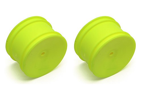 Team Associated 9696 2.2 Rear Hex Wheel, Yellow (2)