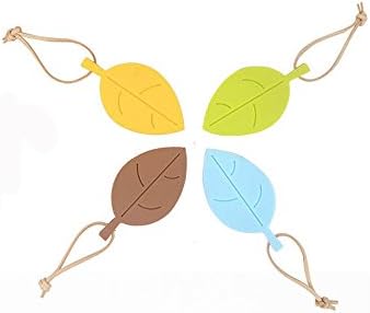 Rubber Door Stop Colorful Cartoon Leaf Style(pack of 4)