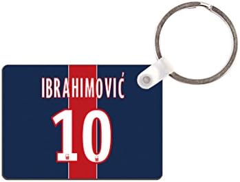 Zeppole(TM) #10 Zlatan Ibrahimovic Home Key Chains Luggage Tags by MDF Board