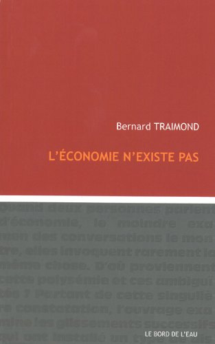 L' économie n'existe pas