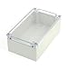 Waterproof Sealed Power Junction Box 200mmx120mmx75mm w Clear Cover
