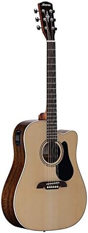 Alvarez RD28 6-String Dreadnought Cutaway Electro Acoustic Guitar with Gigbag - Natural Gloss