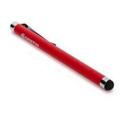 Griffin Technology Stylus Pen - Red for iPad, iPod touch, iPhone and other touchscreens (Red)