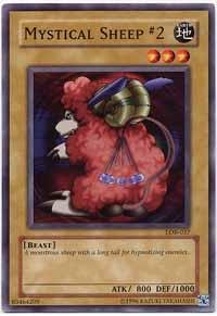 Yu-Gi-Oh! - Mystical Sheep #2 (LOB-037) - Legend of Blue Eyes White Dragon - 1st Edition - Common