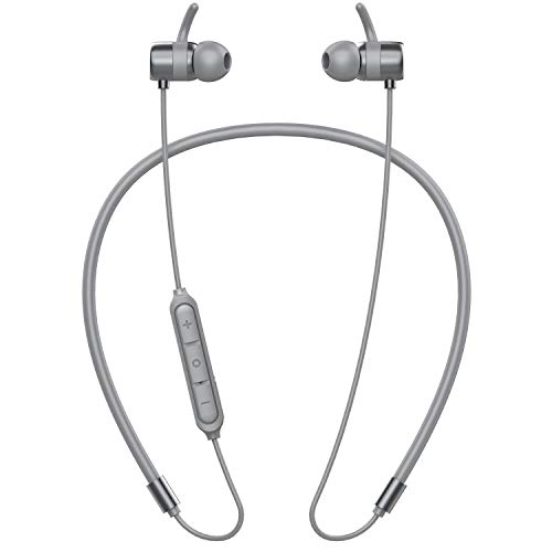 Letscom Wireless Bluetooth Headphones, Magnetic Bluetooth Earbuds, HD Bass Stereo, IPX 5, Built-in Mic in Ear Earphones, with 12 Hours Playtime for Running, Sports, Workout, Gym