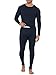 Fruit of the Loom Men's Classic Midweight Waffle Thermal Underwear Bottoms (1-Pack), Navy, Medium