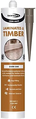 Lami Mate Bond It Flexible Sealant Gap Filler Dark Oak 1