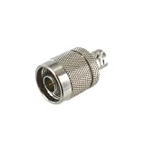 Valley Enterprises N Male to BNC Female Coax Adapter