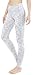 Queenie Ke Women Power Flex Yoga Pants Workout Running Leggings Size S Color White Grey Space Dye Long