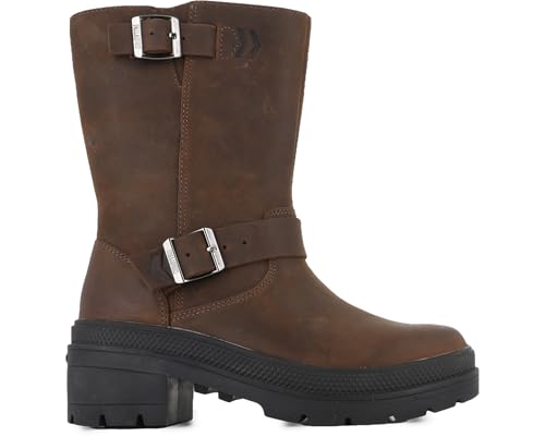 Palladium Pallarise Roadster L, Moda Boot Donna, Curly Brown, 40 EU