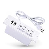 Conference Recessed Power Strip Socket with USB