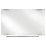 Iceberg ICE31150  Clarity Glass Dry Erase Whiteboard, 60" Length x 1" Width x 36" Height