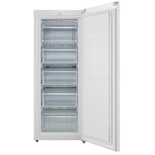 RCU160WH2(E) Gefrierschrank/142cm hoch/160L Gefrierteil/183 kWh/Jahr/Türanschlag wechselbar/Hochwertiger GMCC-Kompressor/Temperaturregelung/Verstellbare Standfüße/Weiß