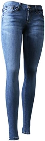 Flying Monkey Women's Mid Rise Ankle Length Skinny Jeans (26, Medium Wash)