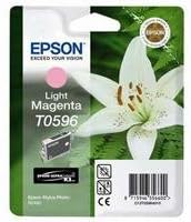 Epson Original T0596 Ink Cartridge For Stylus Photo R2400 Light Magenta, Genuine, 13 ml