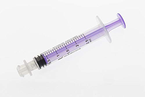 Medicina ENFit Low Dose Enteral Syringe 2.5ml, Pack of 10