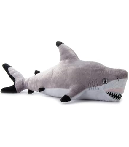 Amazon.com: The Petting Zoo Blacktip Shark Stuffed Animal, Wild
