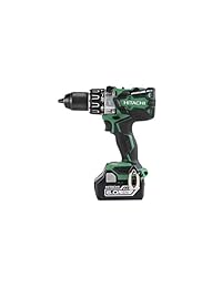 Hitachi DV18DBL2 - Juego de taladro de martillo inalámbrico de iones de litio sin escobillas, 18 V, 1 2 pulgadas, con dos baterías de 6 Ah