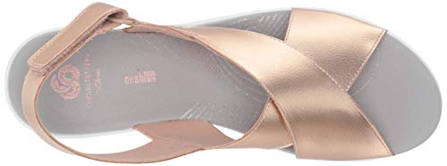 clarks step cali cove rose gold