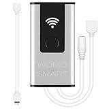 Wifi RGB LED Strip Lights Smart Controller Alexa, Echo Google Home APP, Compatible With GRB and RGB Strips, High Wifi Response Ratio, Alumium, No Wifi Plug Need, DC 12V 24V (Led Strips Not Including)