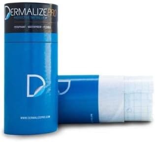 Dermalize Pro Tattoo Bandage in 6 Inch x 10.9 Yard/10 Meter Roll Clear Adhesive Antibacterial, 10 m (Pack of 1) - Image 3