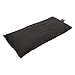 Eye Pillow Vacation Organic Flax Seed Filled, Microwavable Unscented Eye Pillow - Black - Organic Cotton