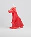 PyroPet Dreki Dragon Skeleton Candle (Red)