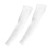 The Elixir Arm Compression Sleeves UV Protective - Forearm Sleeve Cover Arms from UV Sun Protection, White