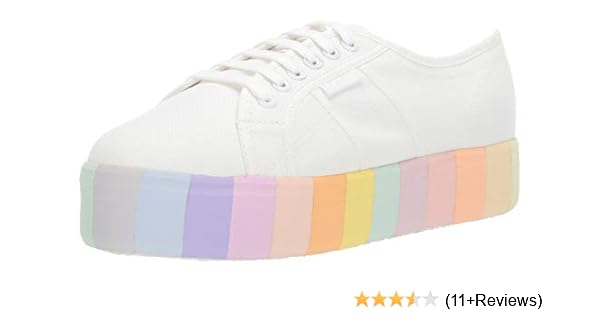 superga striped platform