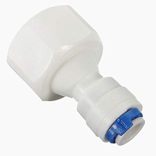 OKIl Water Filters Fitting 1/2 BSP x 1/4 Inch Push Fit Adapter Connector