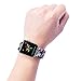 Floraler Sport Band for Apple Watch,Choose Proper Color & Size-38MM S/M,38MM M/L,42MM S/M or 42MM M/L, Soft Silicone Strap Replacement Wristbands for Apple Watch Sport Series 3/2/1