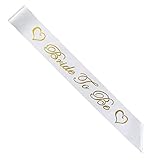 Bride To Be Satin Sash Bridal Wedding Decorative Signs Accessories