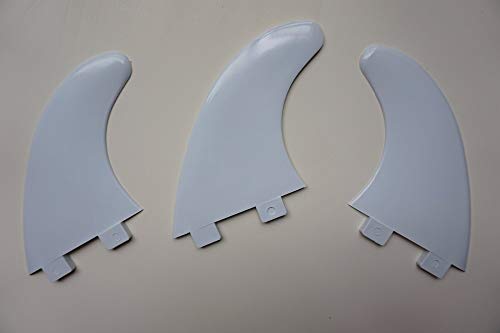 Gold Happy FCS Surfboard Fins Surf Fin G5 Medium Size Surfing Fins Thrusters(3pcs)