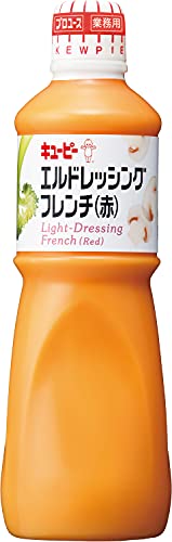 キユーピー 1L エルドレッシング フレンチ(赤) 1000ml (業務用) 大容量
