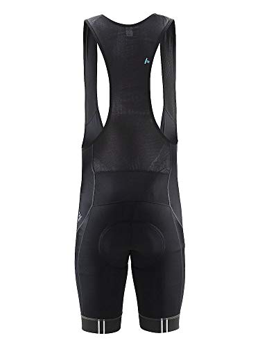 Craft Sportswear Men's Velo Bike and Cycling Fitted Bib Shorts, Black, Small