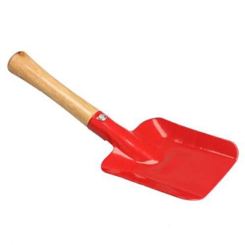 Dealglad 3pcs Mini Garden Plant Tools Sets Wooden Handle Shovel Rake Spade Kids Children Gardening Bonsai Tools Beach Toy - Thumbnail 3