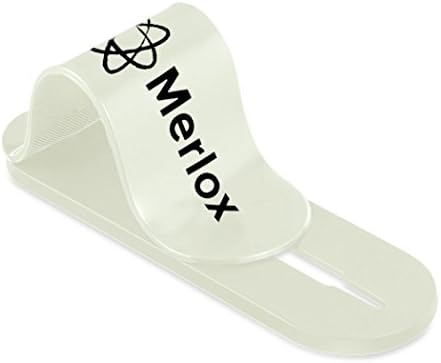 Merlox Flexible SmartPhone Holder, New 2018, Comfortable, Elegant and Cool Design. Never Drop Your Phone while using Facetime or catching Pokemon (White)