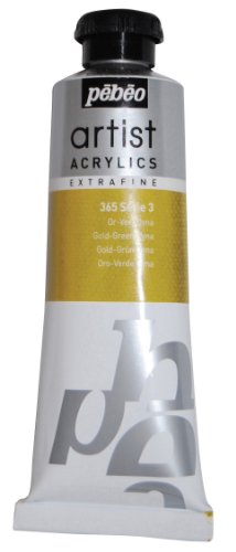 Pbo-Extra-Fine-Artist-Acrylic-Art-Paint-Gold-Green-Dyna-60ml