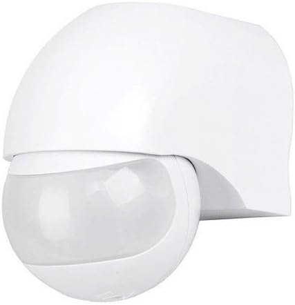 White IP44 Outdoor PIR (Passive Infared) Sensor-180 Degrees