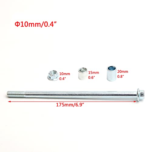 Minho Front Rear Axle 10mm 175/185/190/200/220/235/240/260 Front