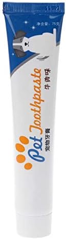 qiaoweiWU Natural Pet Dog Puppy Cat Toothpaste Teeth Cleaning Oral Care Pet Supplies (Beef)