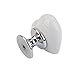 Heart Shaped Door Drawer Bin Handle Pull Knob Hardware White S