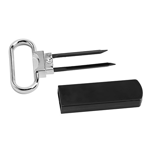 Wine Opener for Vintage Bottles, Two-Prong Cork Puller with Cover for Wine Bottles, Two Prong Wine Cork Remover with Bottle Opener