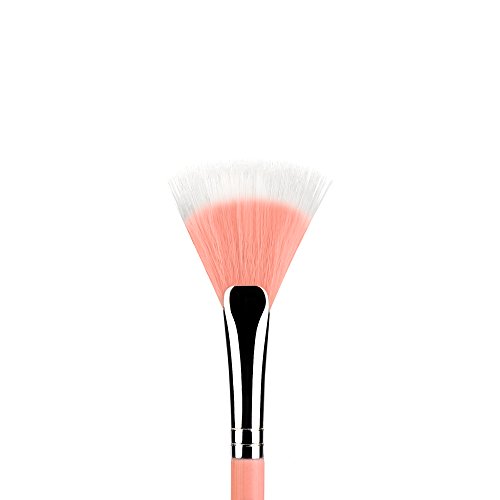 Bdellium Tools Bambu Face Fan Brush, Pink