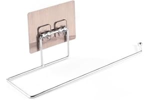 Kitchen Towel Hook Rack Paper Holder Hanger Tissue Roll Towel Rack Hanging Organizer Storage Strong Adhesiveness Hook Holder 